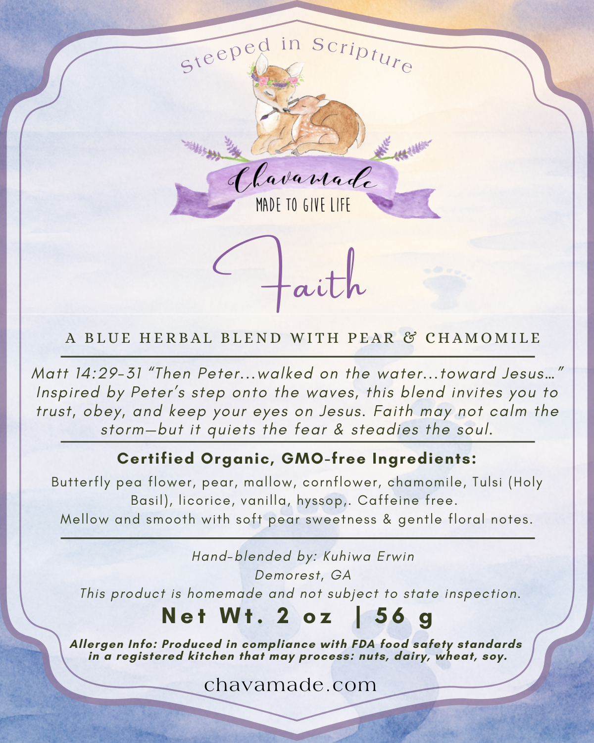 "Faith" Tea Blend