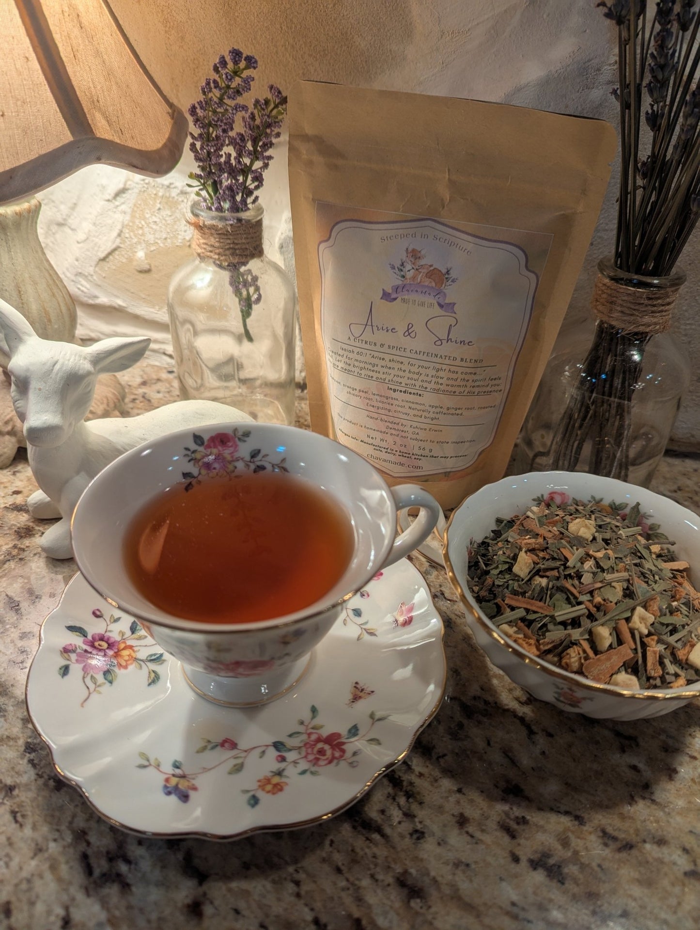"Arise & Shine" Tea Blend (VIP) - Chavamade