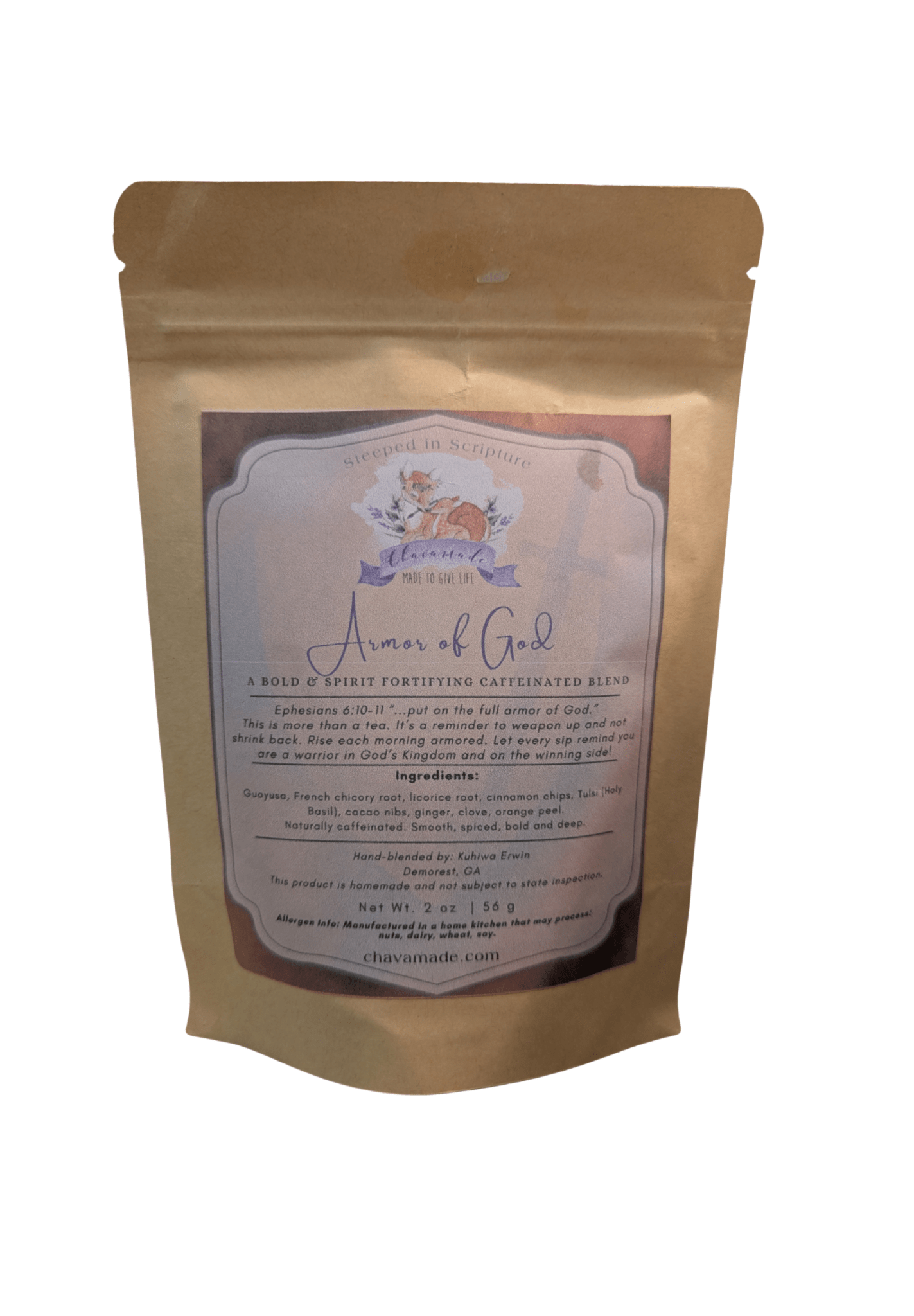 "Armor of God" Tea Blend (VIP) - Chavamade