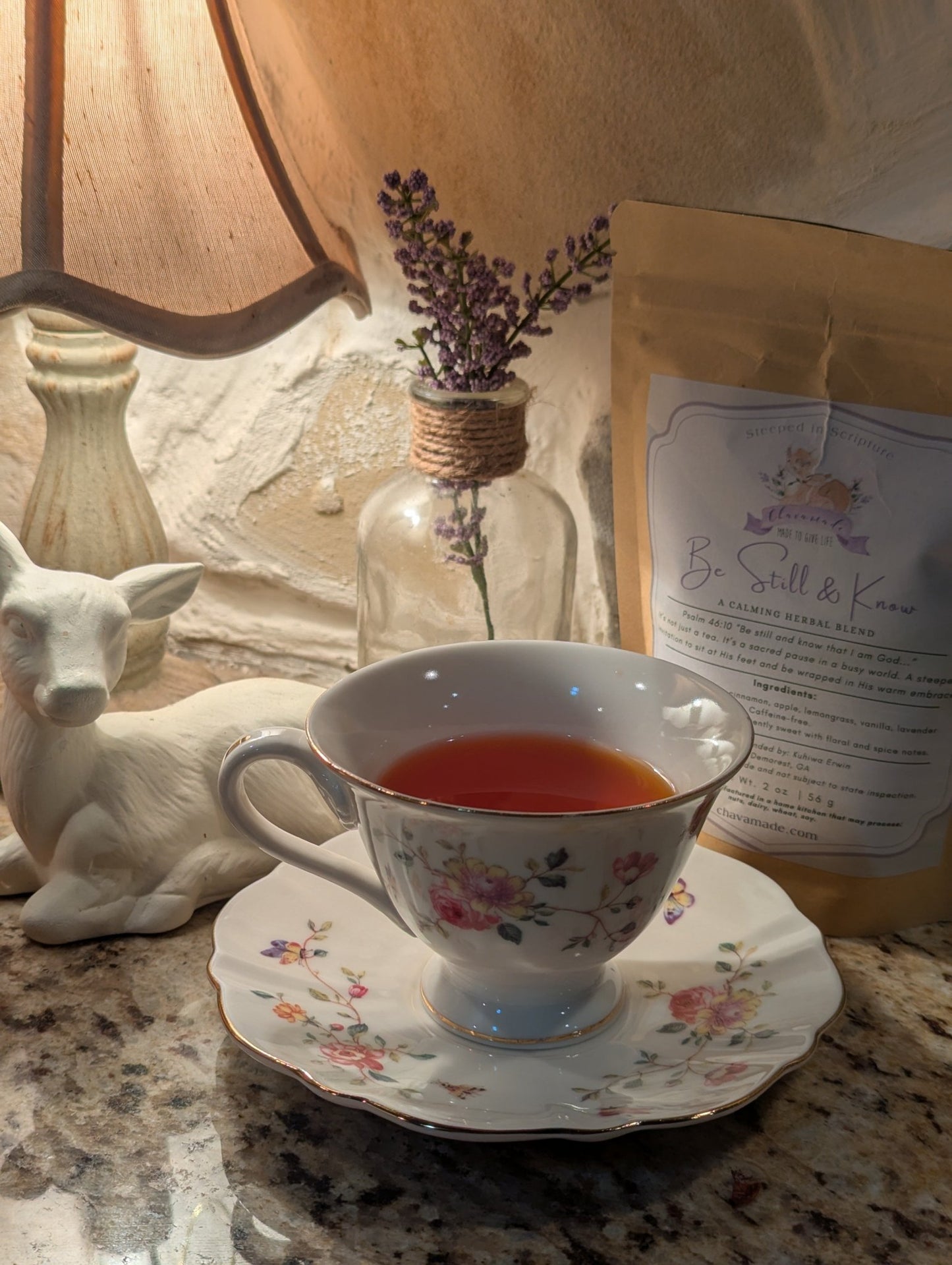 "Be Still & Know" Tea Blend (VIP) - Chavamade