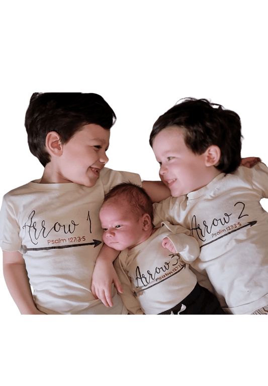 Hand - painted Sibling Shirts - Chavamade