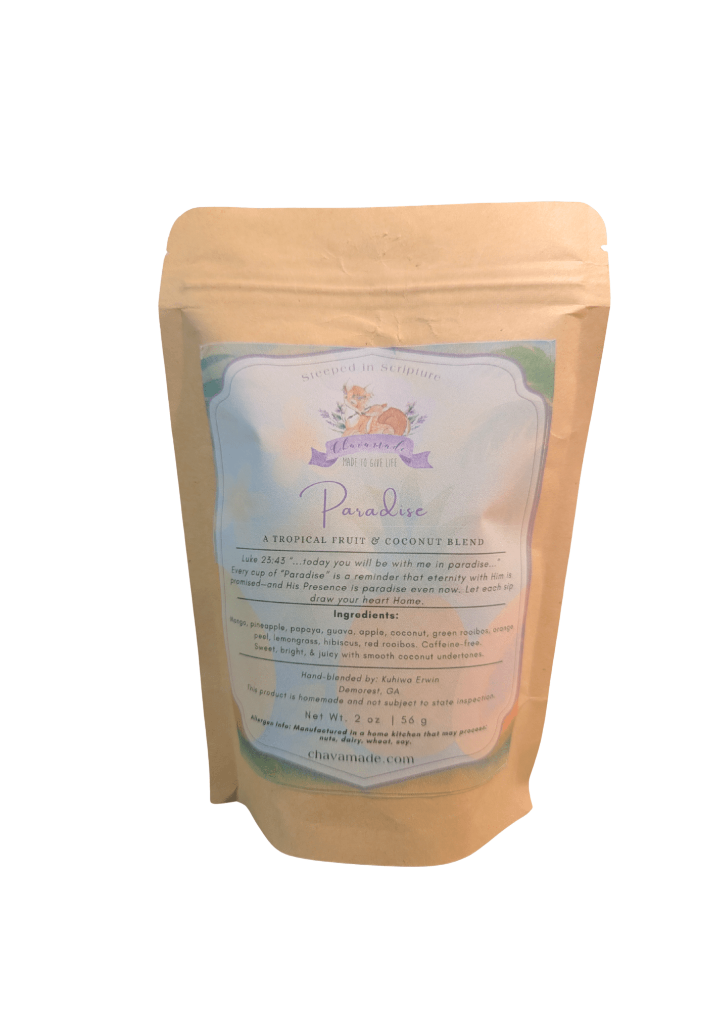 "Paradise" Tea Blend - Chavamade