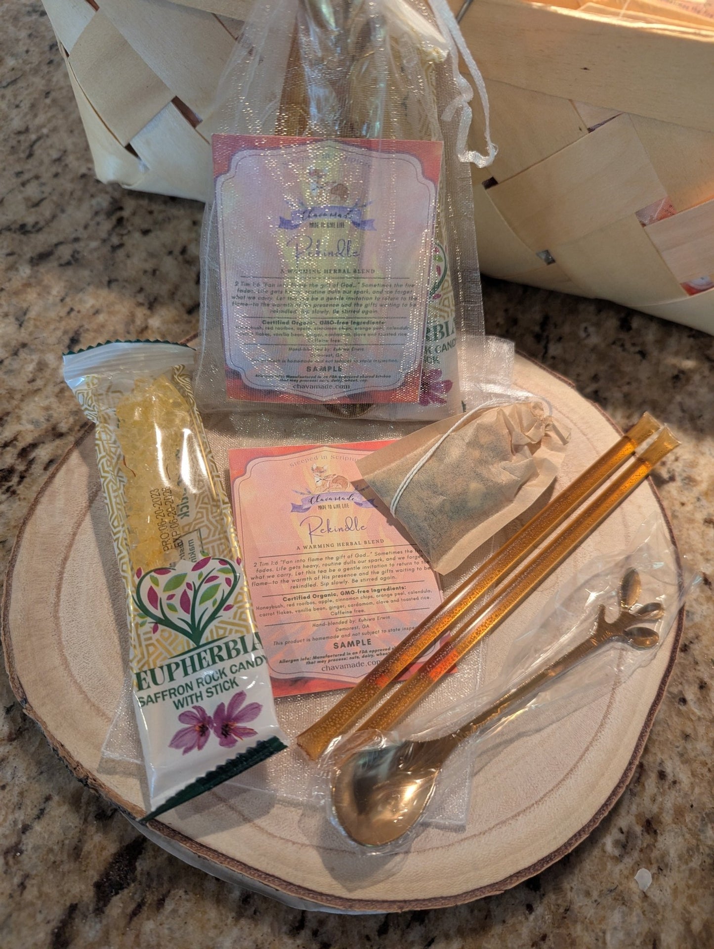 Tea Favor Bags - Chavamade