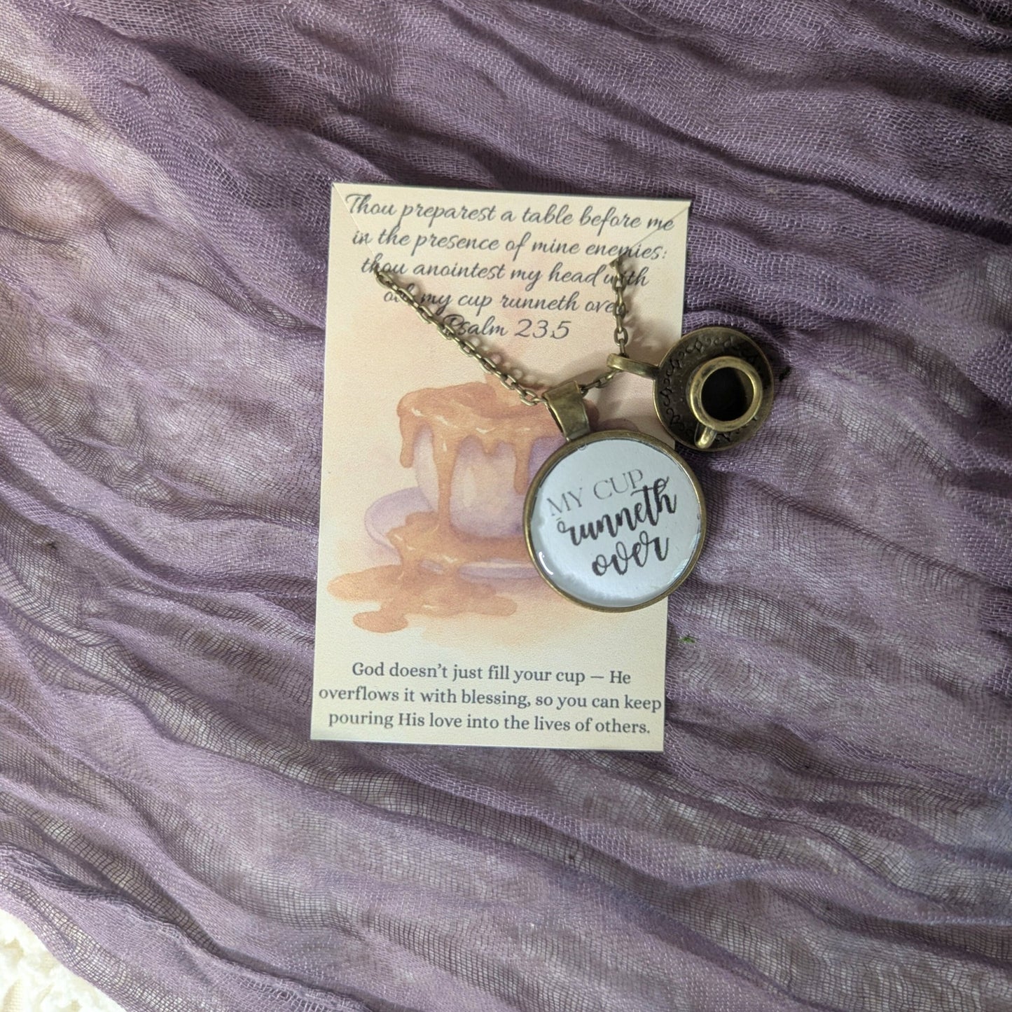 Tea Necklace - Chavamade