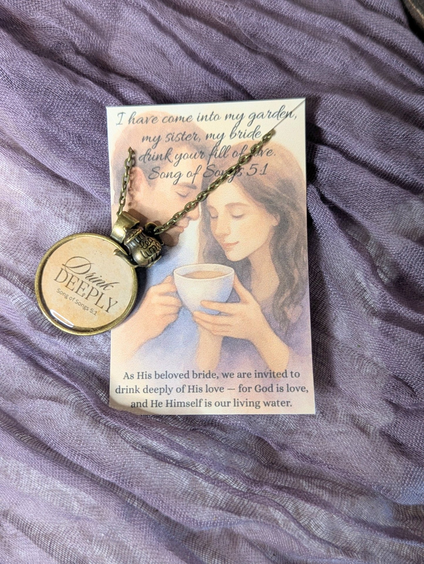 Tea Necklace - Chavamade