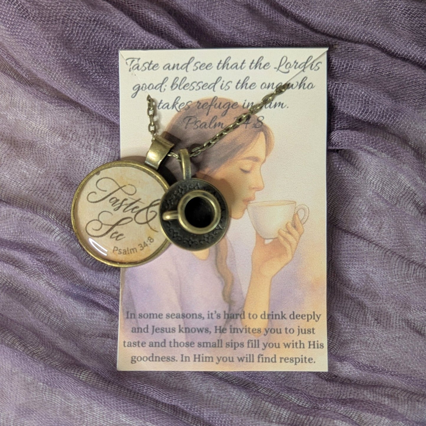 Tea Necklace - Chavamade