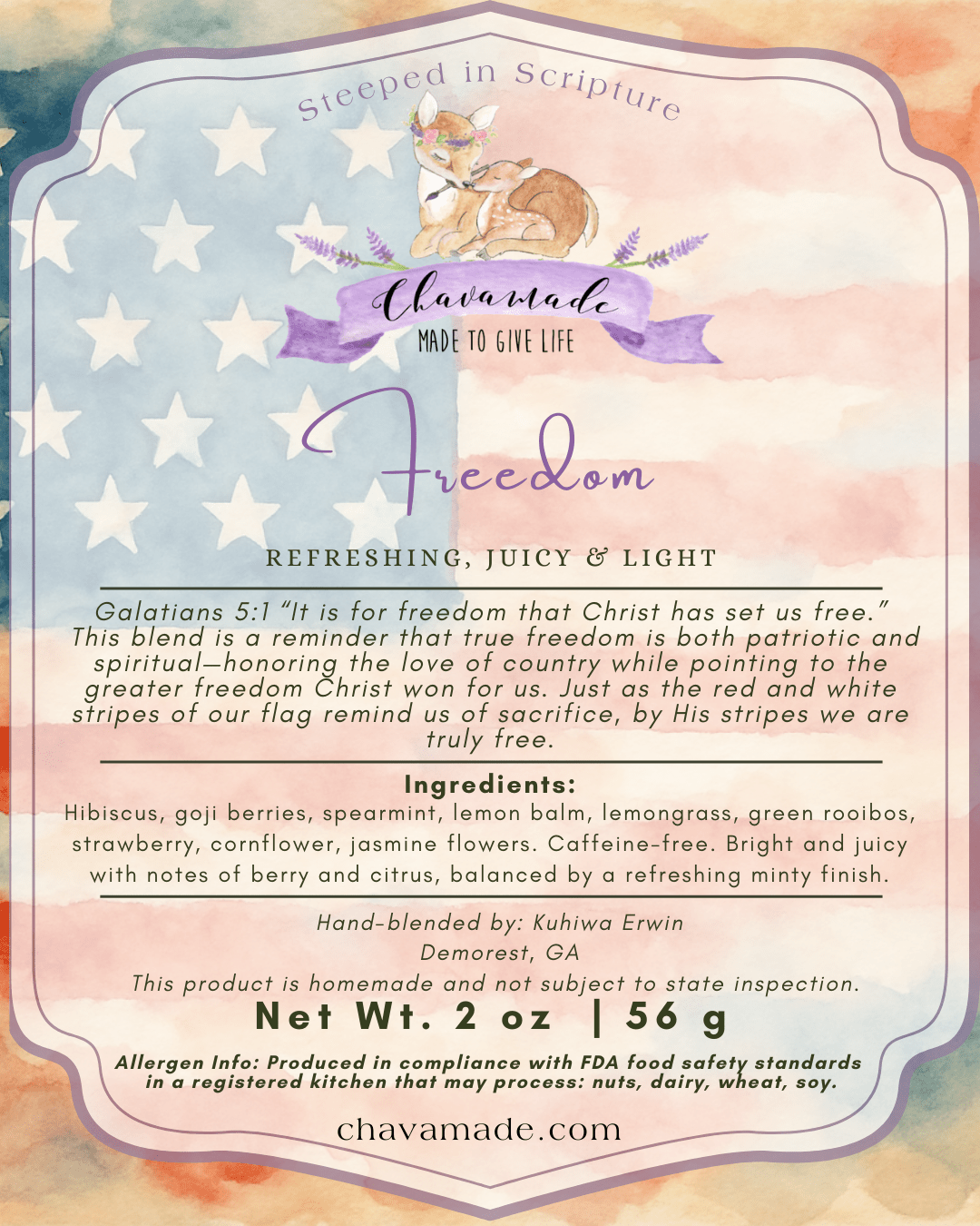 The Charlie Kirk Collection Tea Bundle - Chavamade