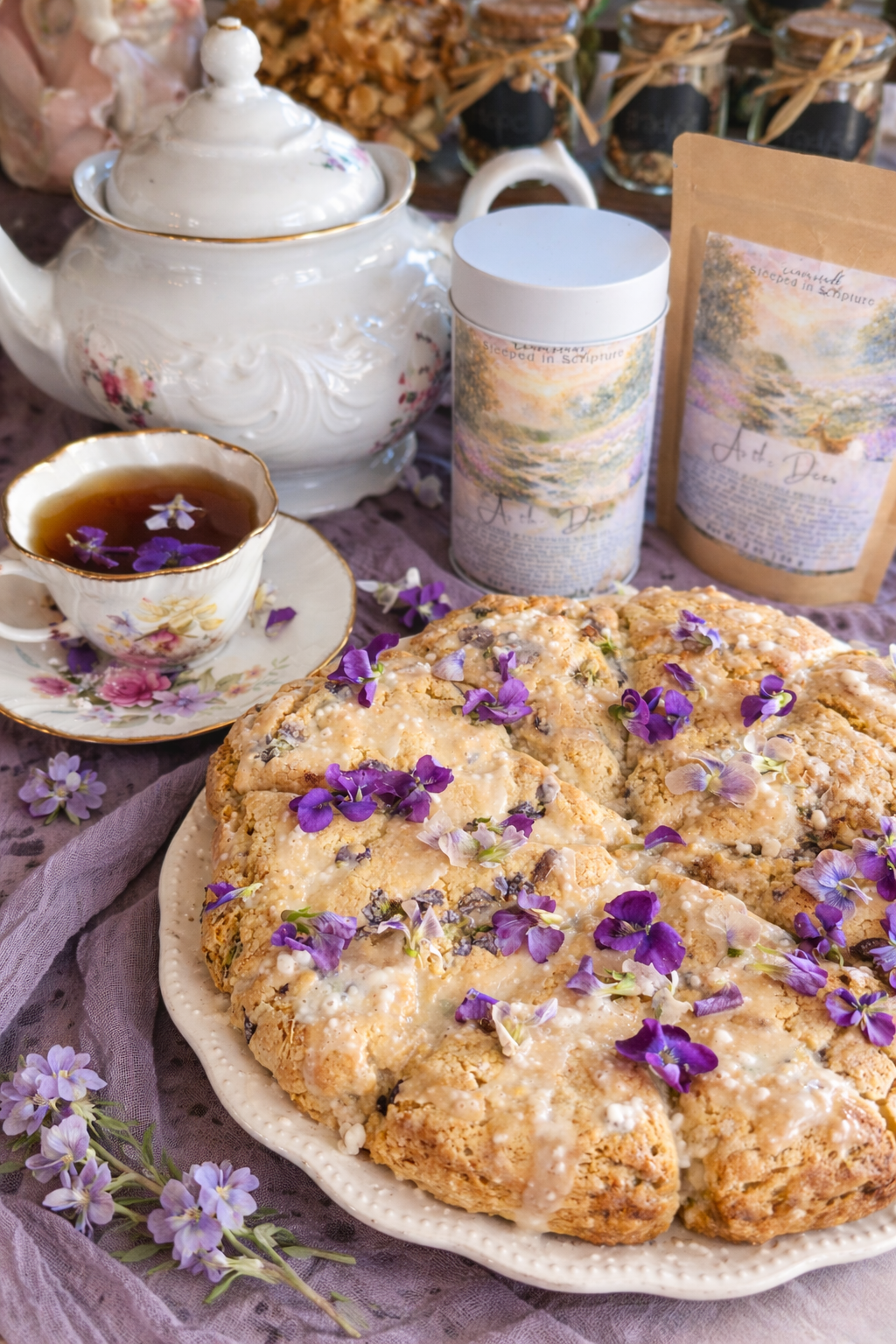 "As the Deer" Scones - Chavamade
