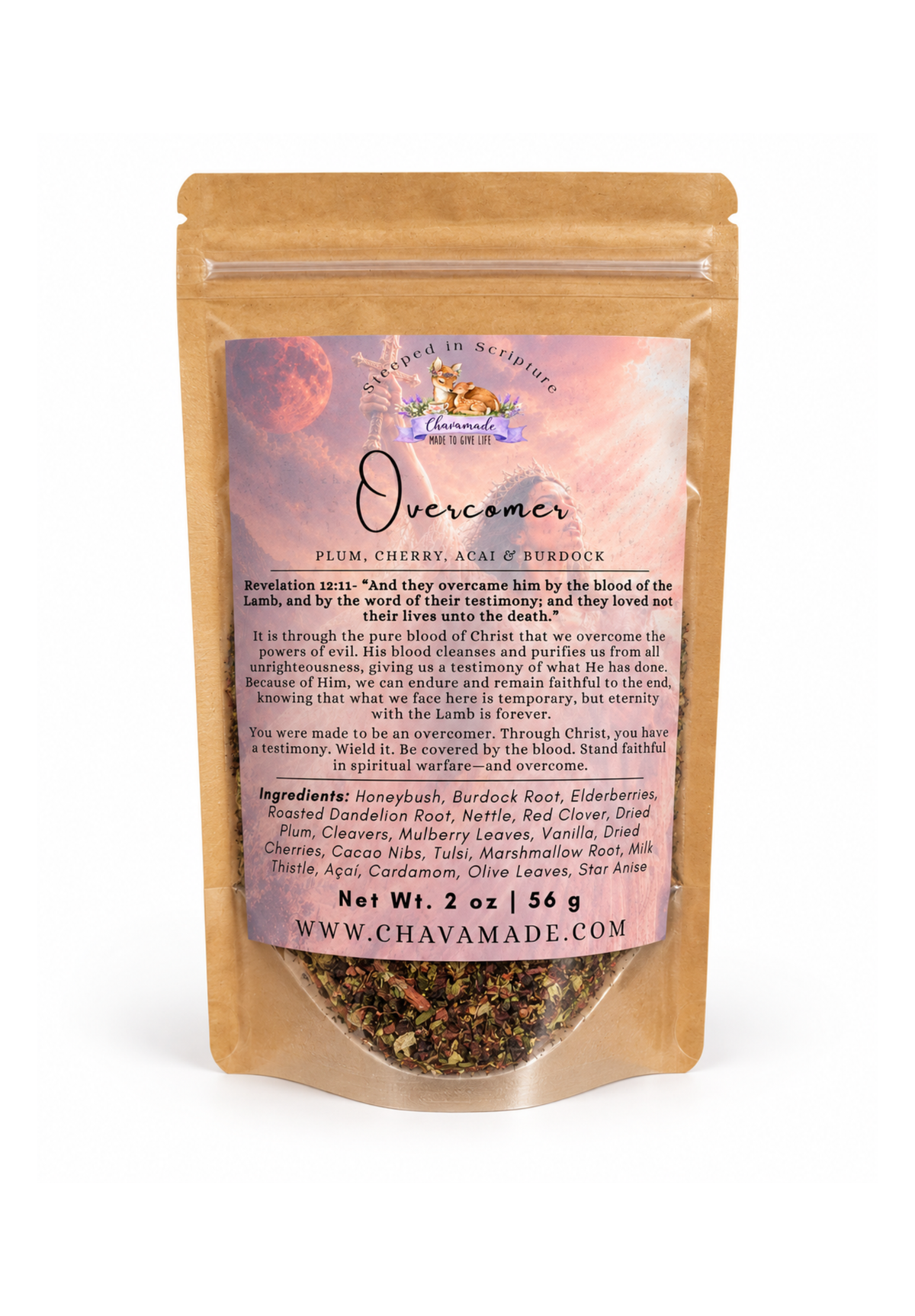 Overcomer-Plum, Cherry, Acai & Burdock
