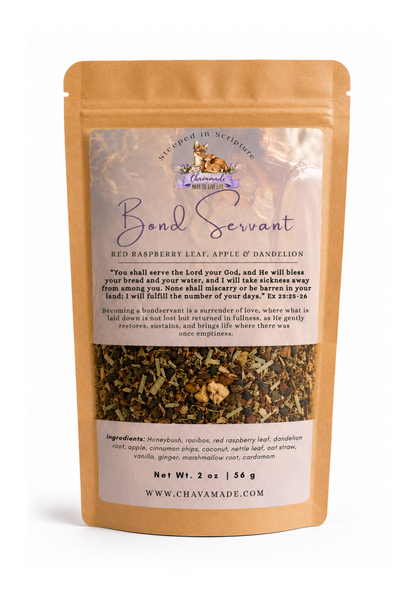 Bond Servant-Red Raspberry Leaf, Apple & Dandelion Tea (VIP)
