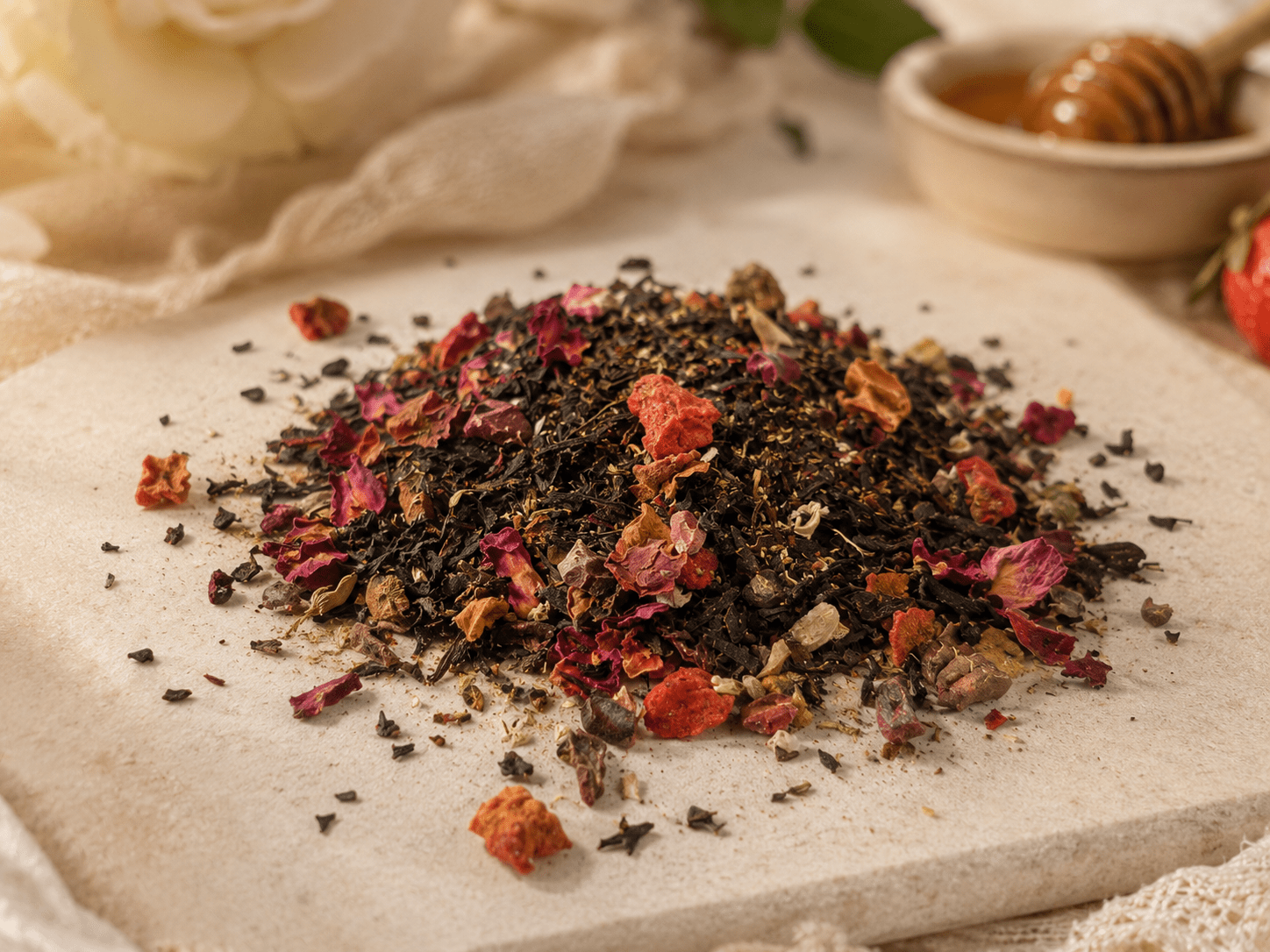 Abba - Strawberry, Rose & Cacao Assam Tea (VIP) - Chavamade