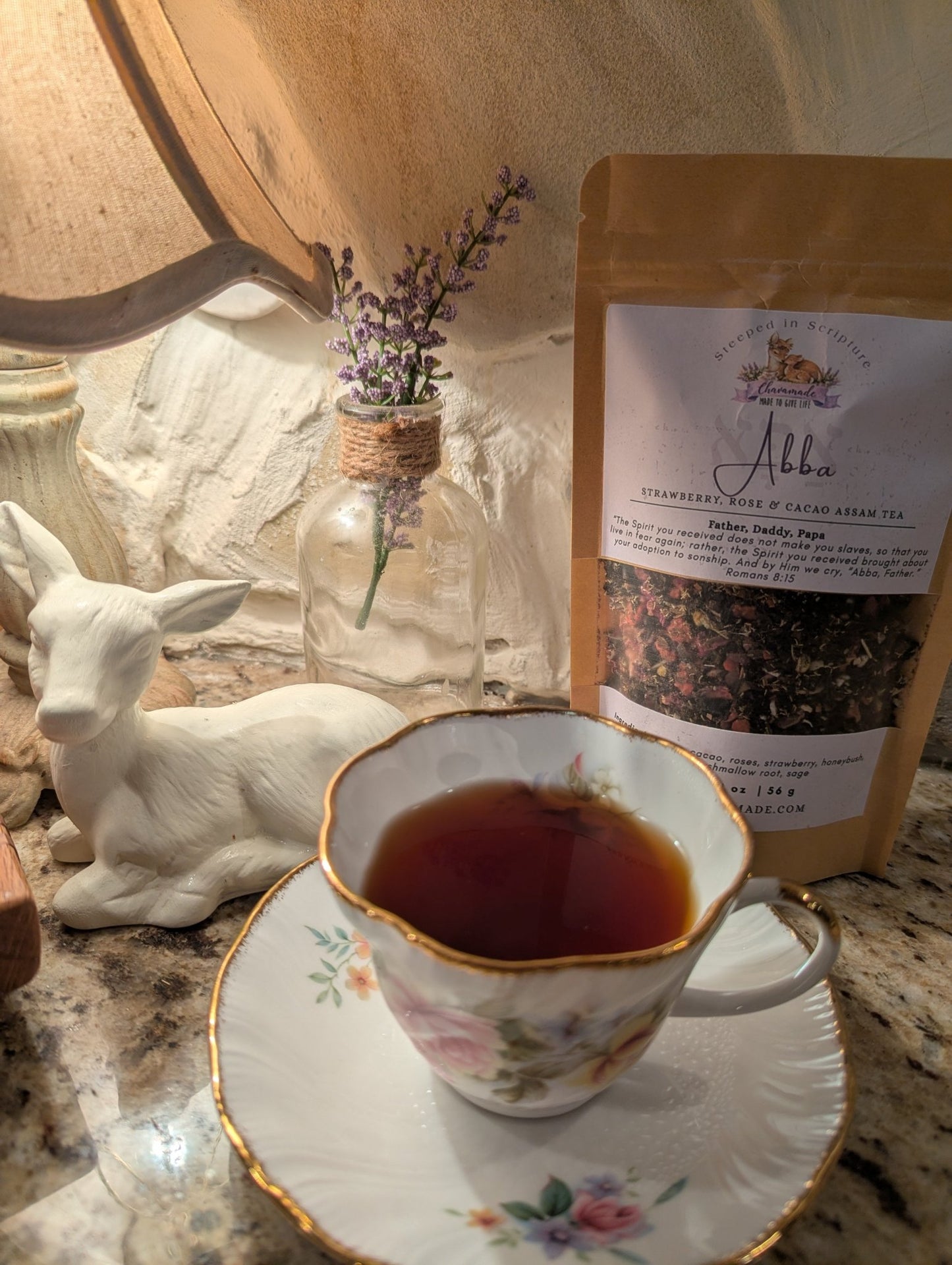 Abba - Strawberry, Rose & Cacao Assam Tea (VIP) - Chavamade