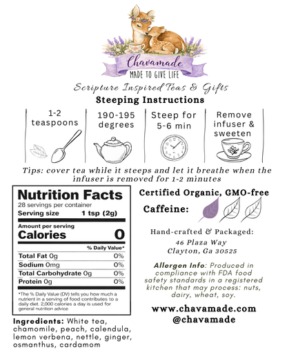"Anna" Tea Blend (VIP) - Chavamade