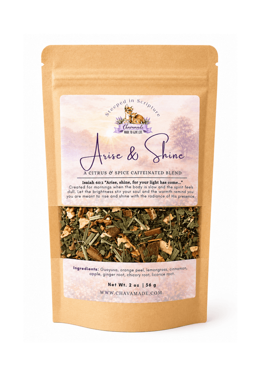 "Arise & Shine" Tea Blend: Citrus & Spice - Chavamade