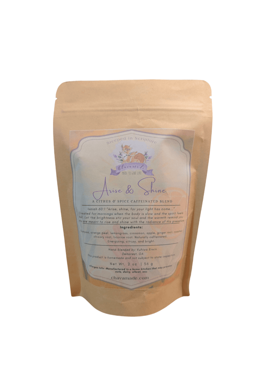 "Arise & Shine" Tea Blend (VIP) - Chavamade