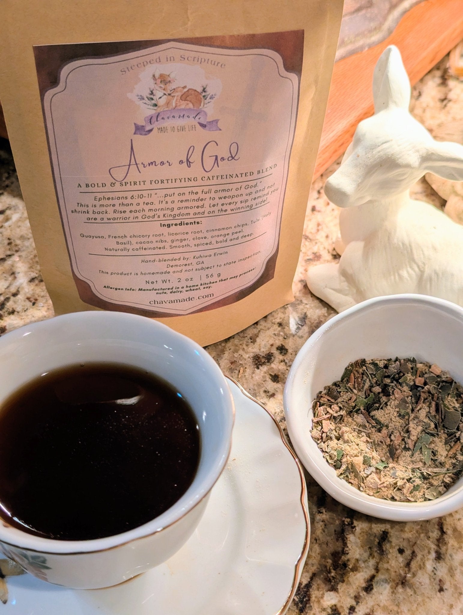 "Armor of God" Tea Blend - Chavamade