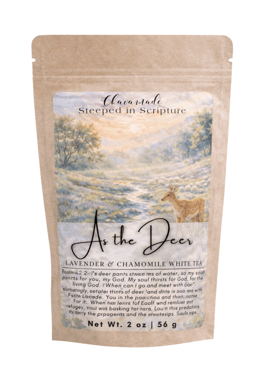 "As the Deer" Signature Tea - Chavamade