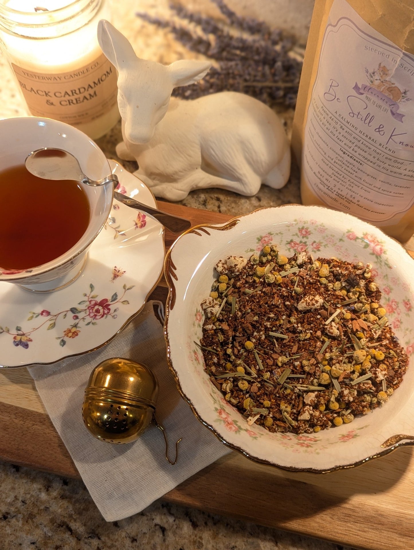 "Be Still & Know" Tea Blend (VIP) - Chavamade