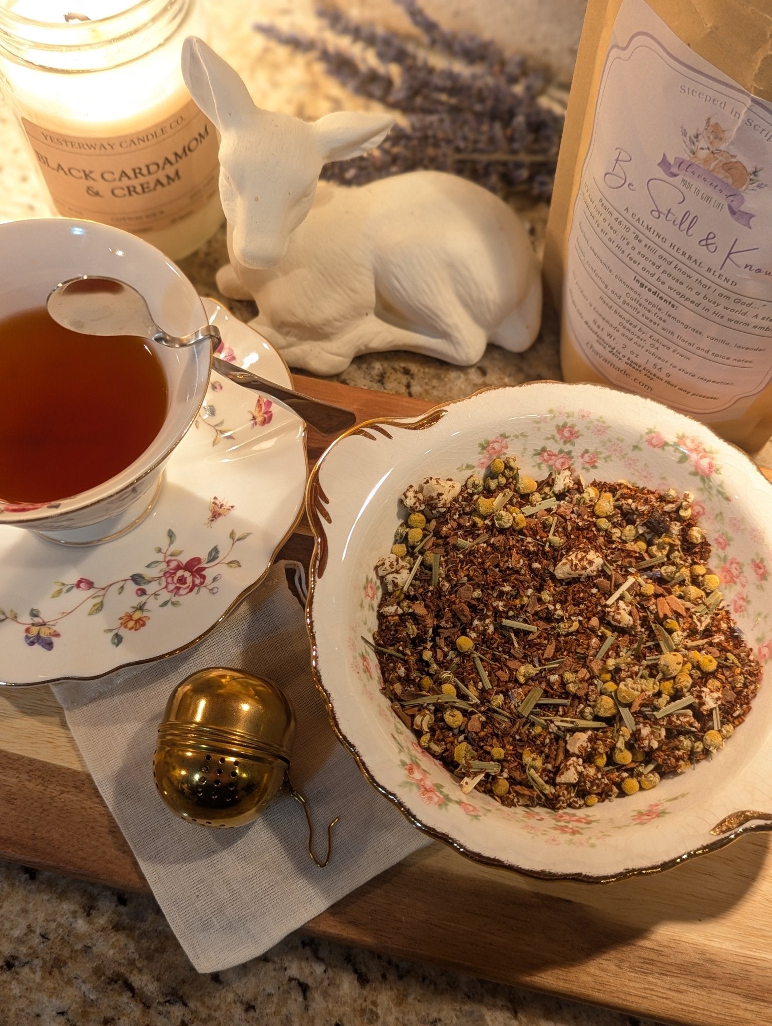 "Be Still & Know" Tea Blend (VIP) - Chavamade