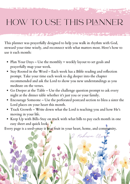 Chavamade Planner - Chavamade