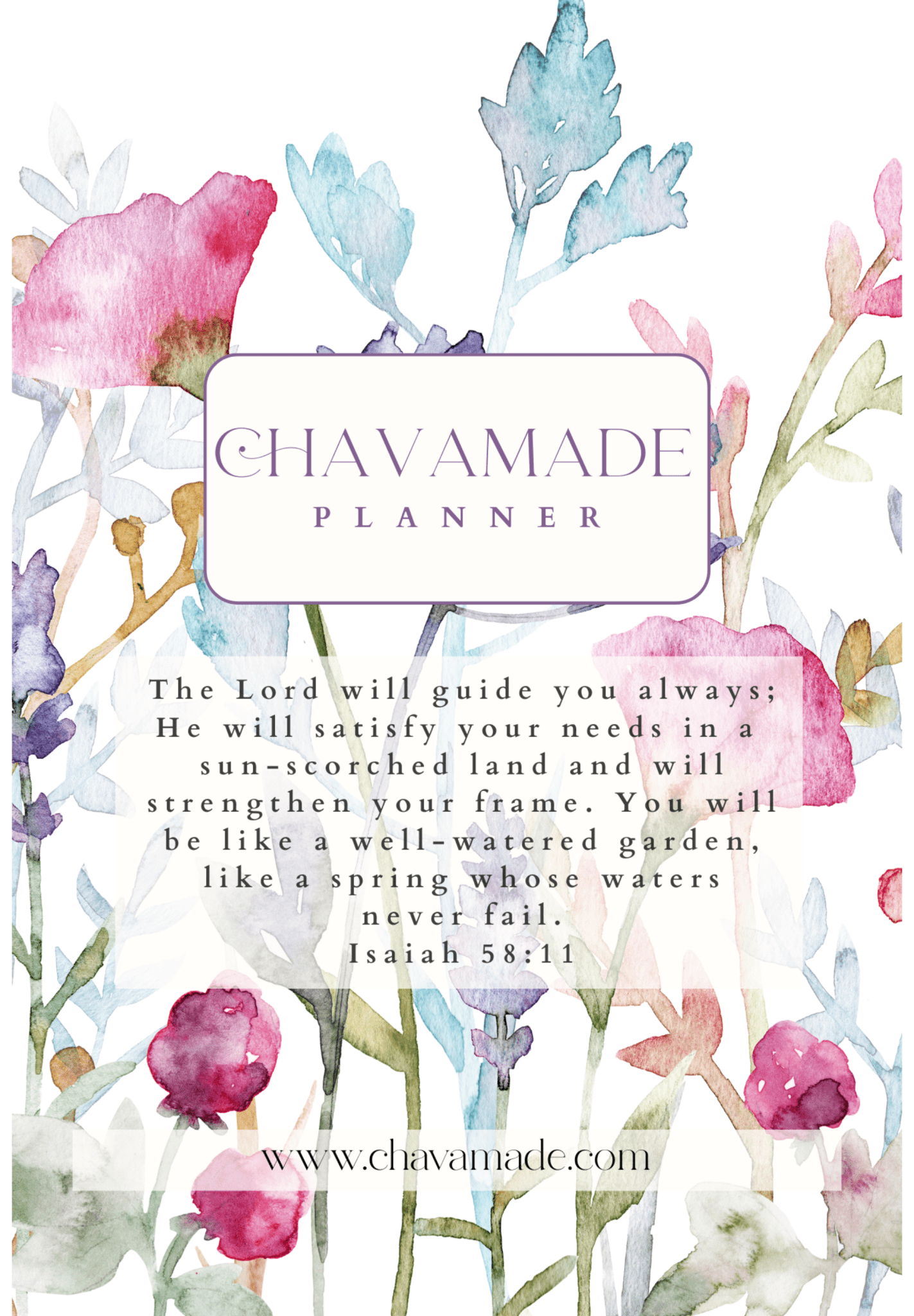 Chavamade Planner - Chavamade