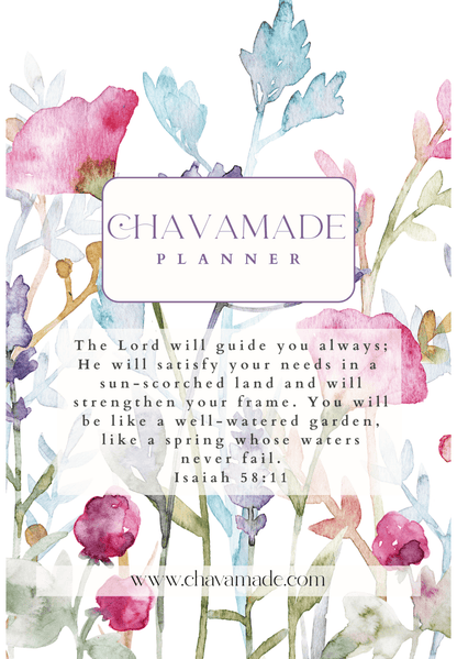 Chavamade Planner - Chavamade