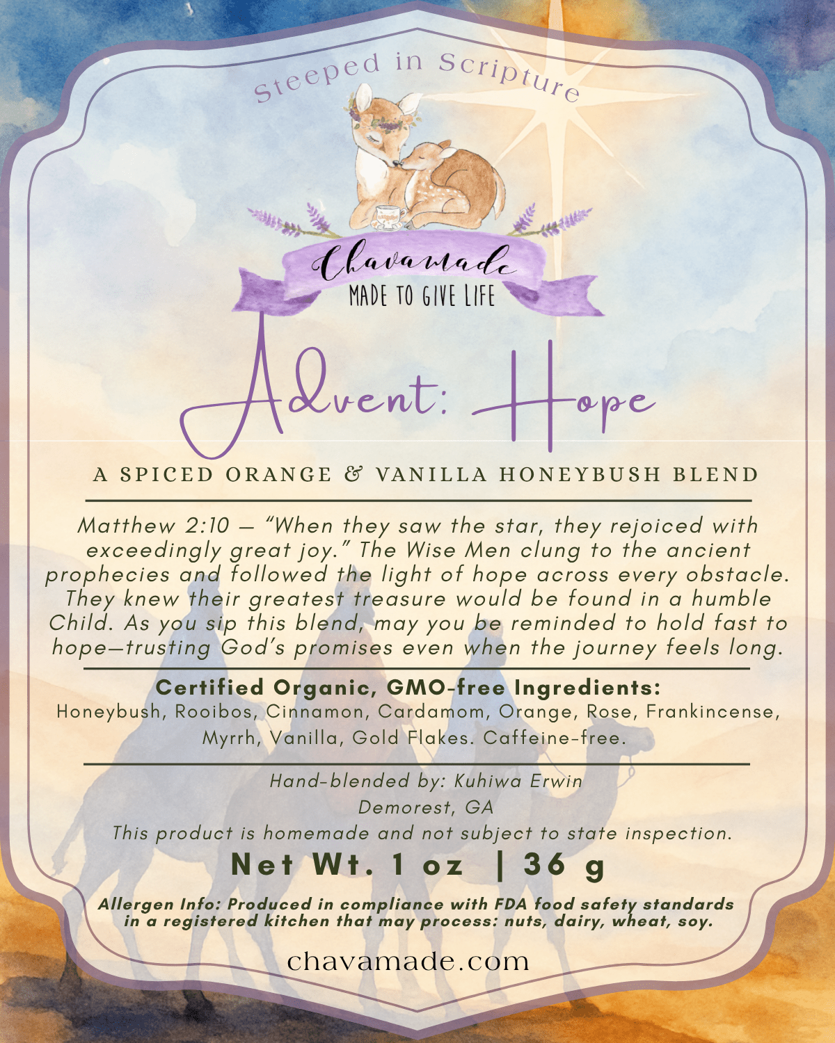 Christmas Gift Box Set - Chavamade