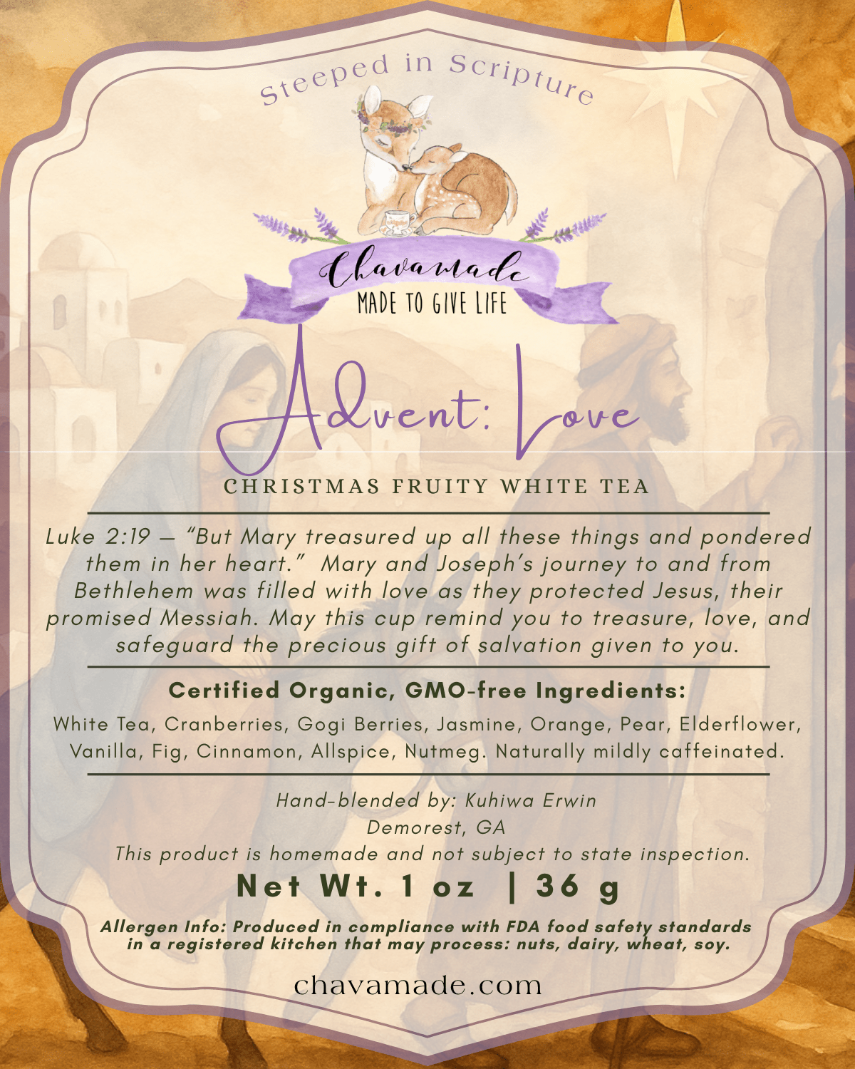 Christmas Gift Box Set - Chavamade