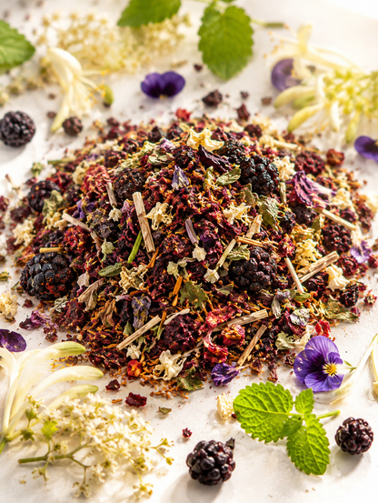 Consider the Birds-Blackberry & Honeysuckle White Tea - Chavamade