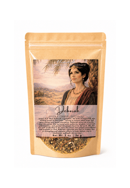 "Deborah" Tea Blend: Ginger & Turmeric Guayusa (metabolism & energy support) - Chavamade