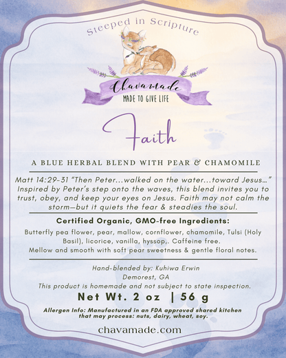 "Faith" Tea Blend (VIP) - Chavamade