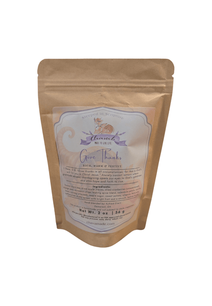 "Give Thanks" Tea Blend (VIP) - Chavamade