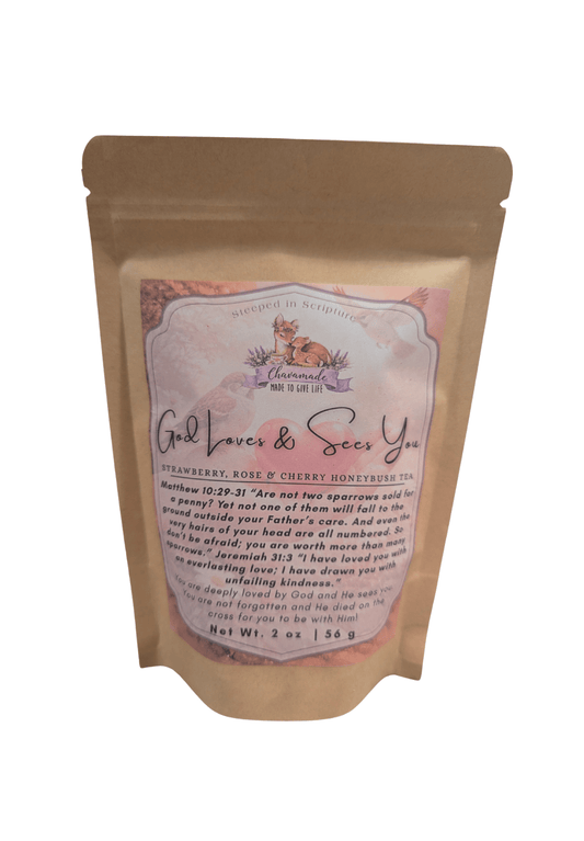 "God Loves & Sees You" Tea - Chavamade