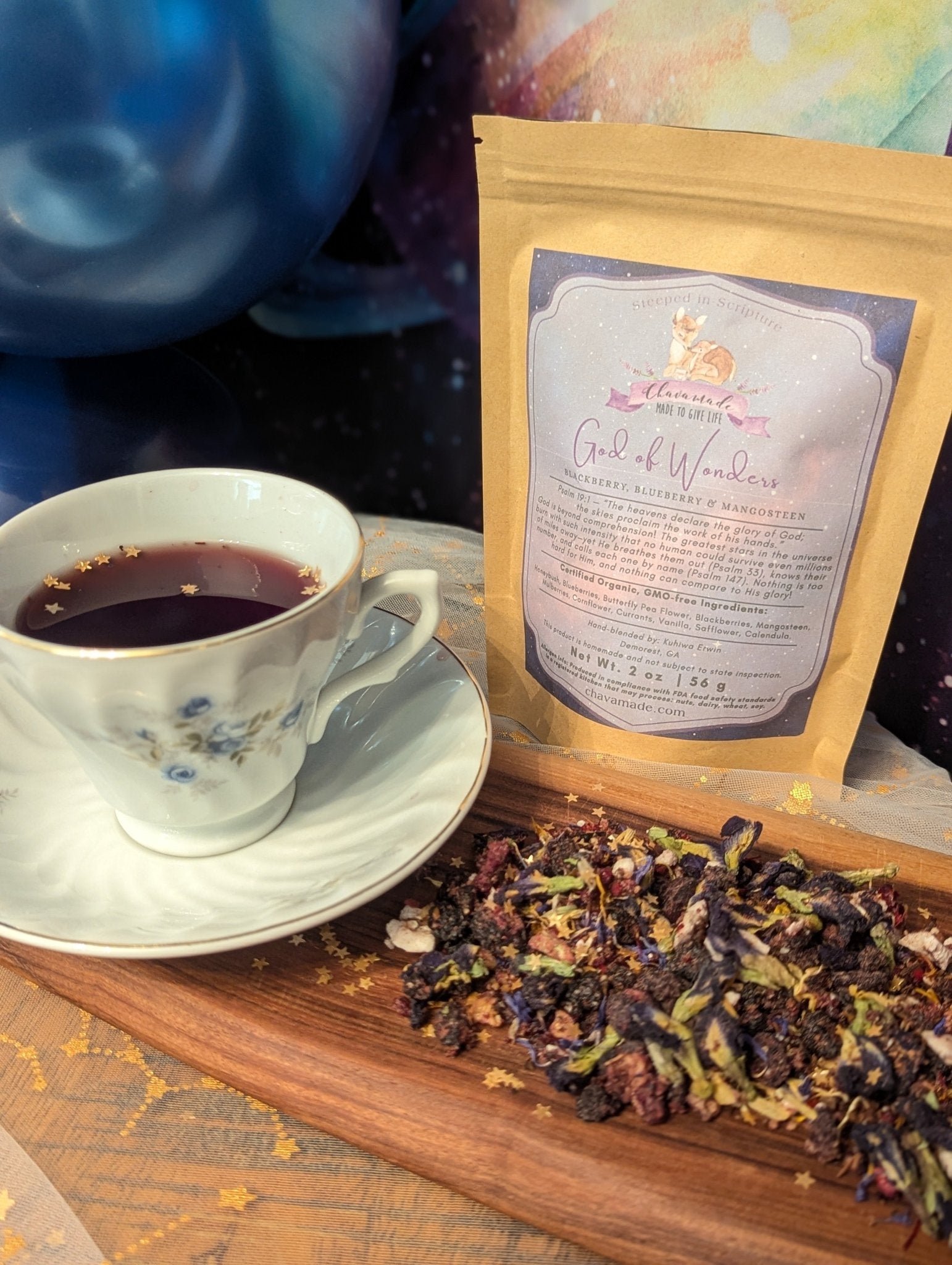 "God of Wonders" Tea Blend - Chavamade