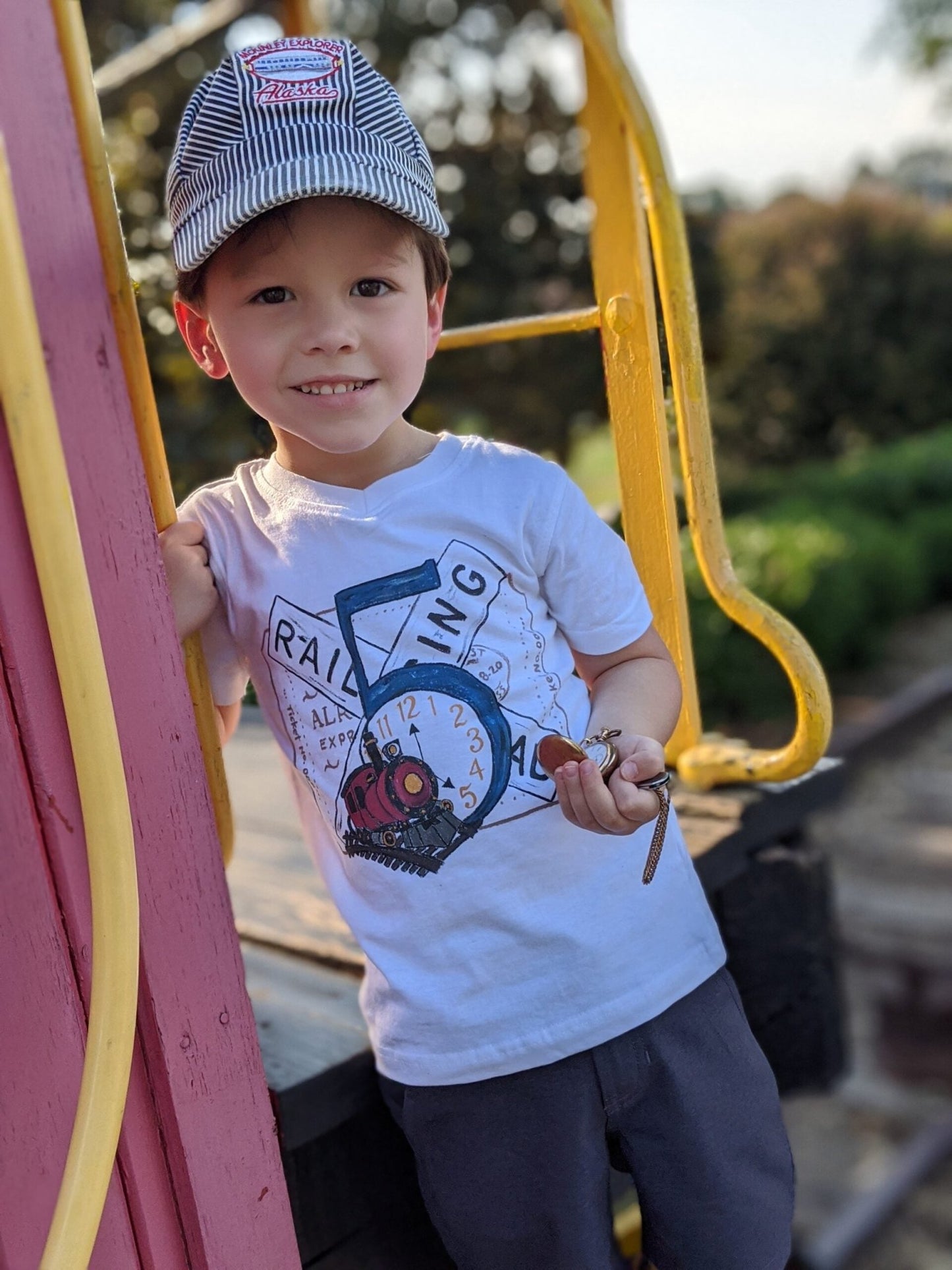 Hand - painted Custom Birthday Shirt - Chavamade