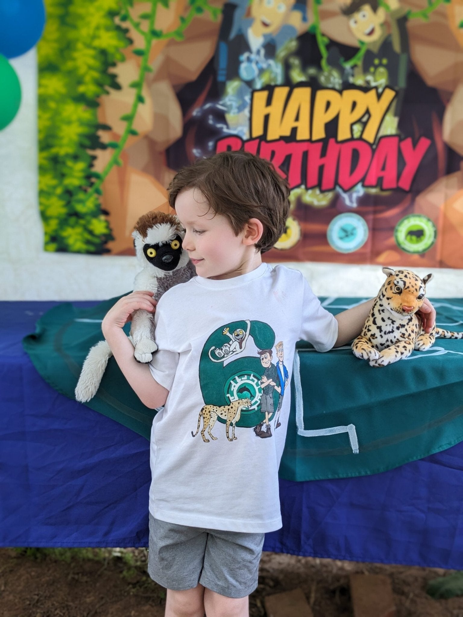 Hand - painted Custom Birthday Shirt - Chavamade