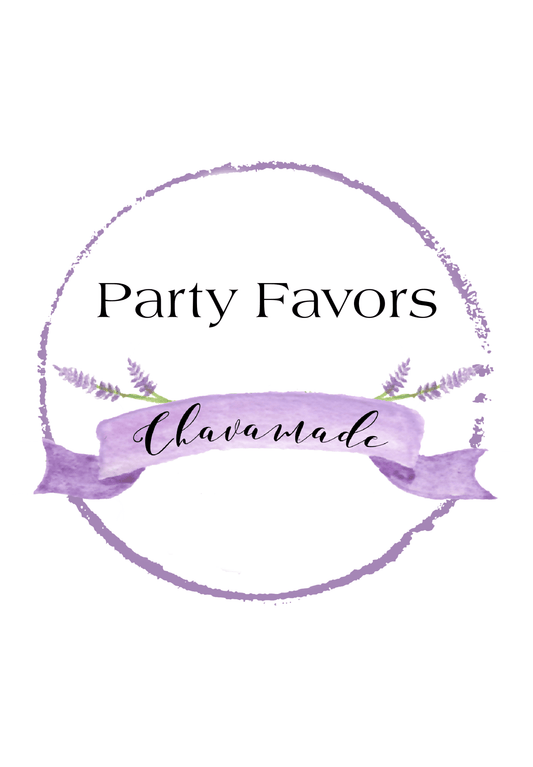 Handcrafted Customized Party Favors - Chavamade