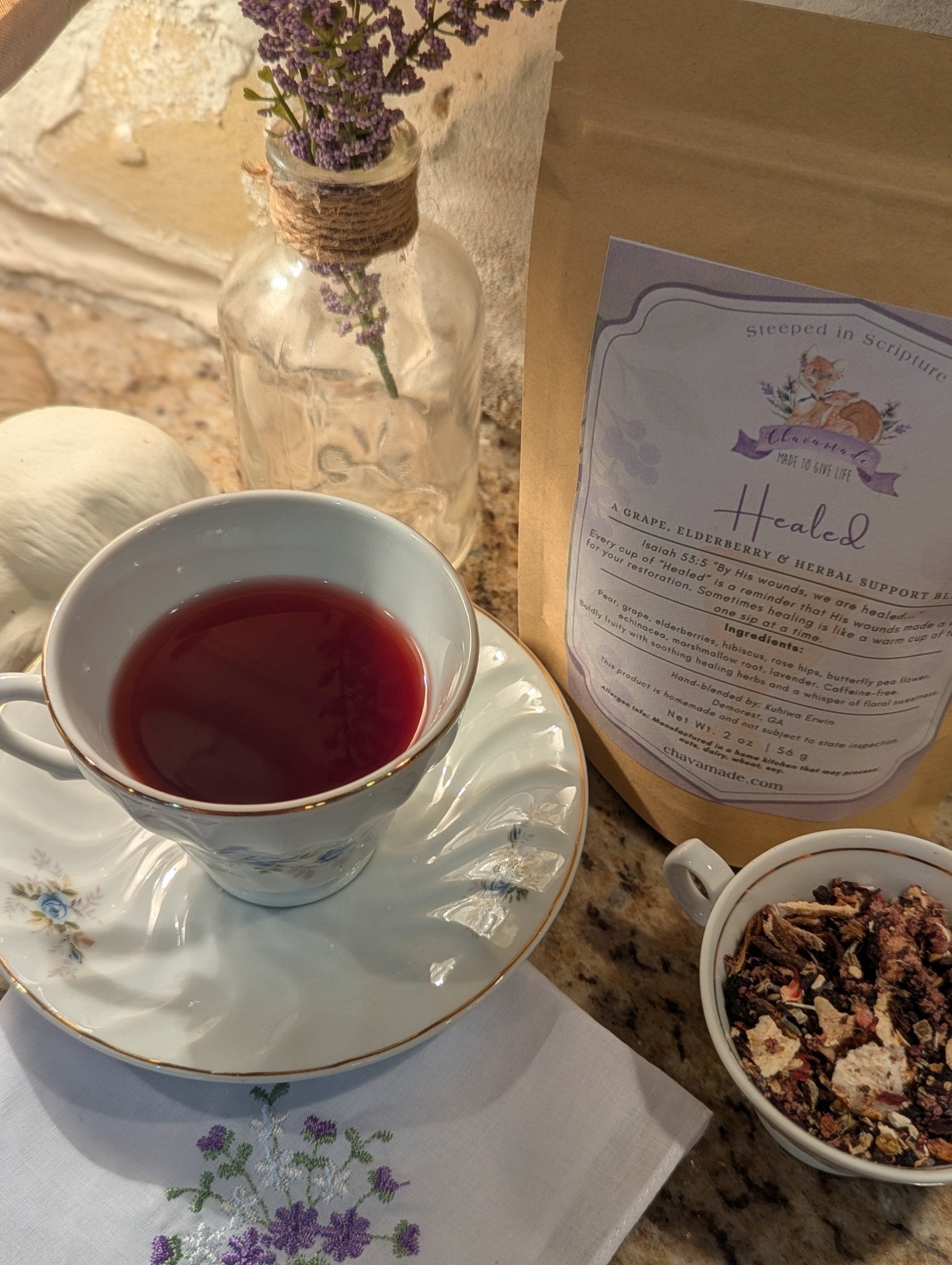 "Healed" Tea Blend - Chavamade