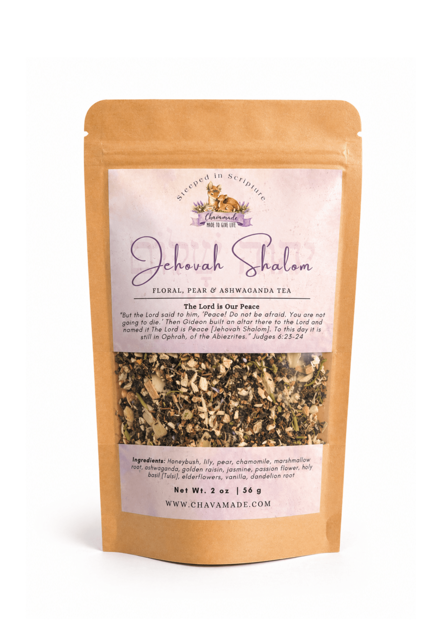 "Jehovah Shalom" Tea Blend (VIP) - Chavamade