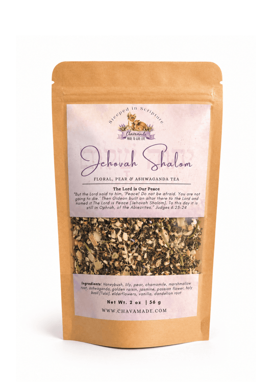 "Jehovah Shalom" Tea Blend (VIP) - Chavamade