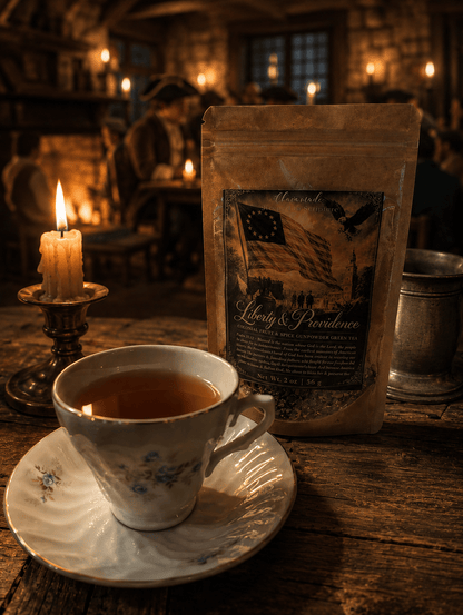 Liberty & Providence - Colonial Fruit & Spice Gunpowder Green Tea - Chavamade