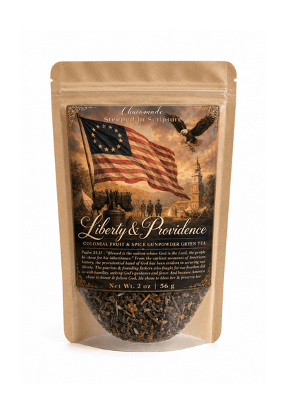 Liberty & Providence - Colonial Fruit & Spice Gunpowder Green Tea - Chavamade