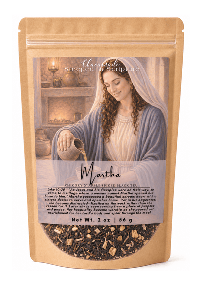 "Martha" Tea Blend: Chicory, Apple, Spiced Black Tea - Chavamade