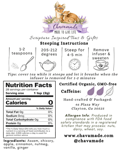 "Martha" Tea Blend (VIP) - Chavamade