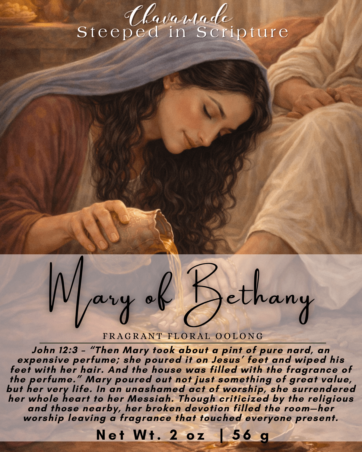 "Mary of Bethany" Tea Blend (VIP) - Chavamade