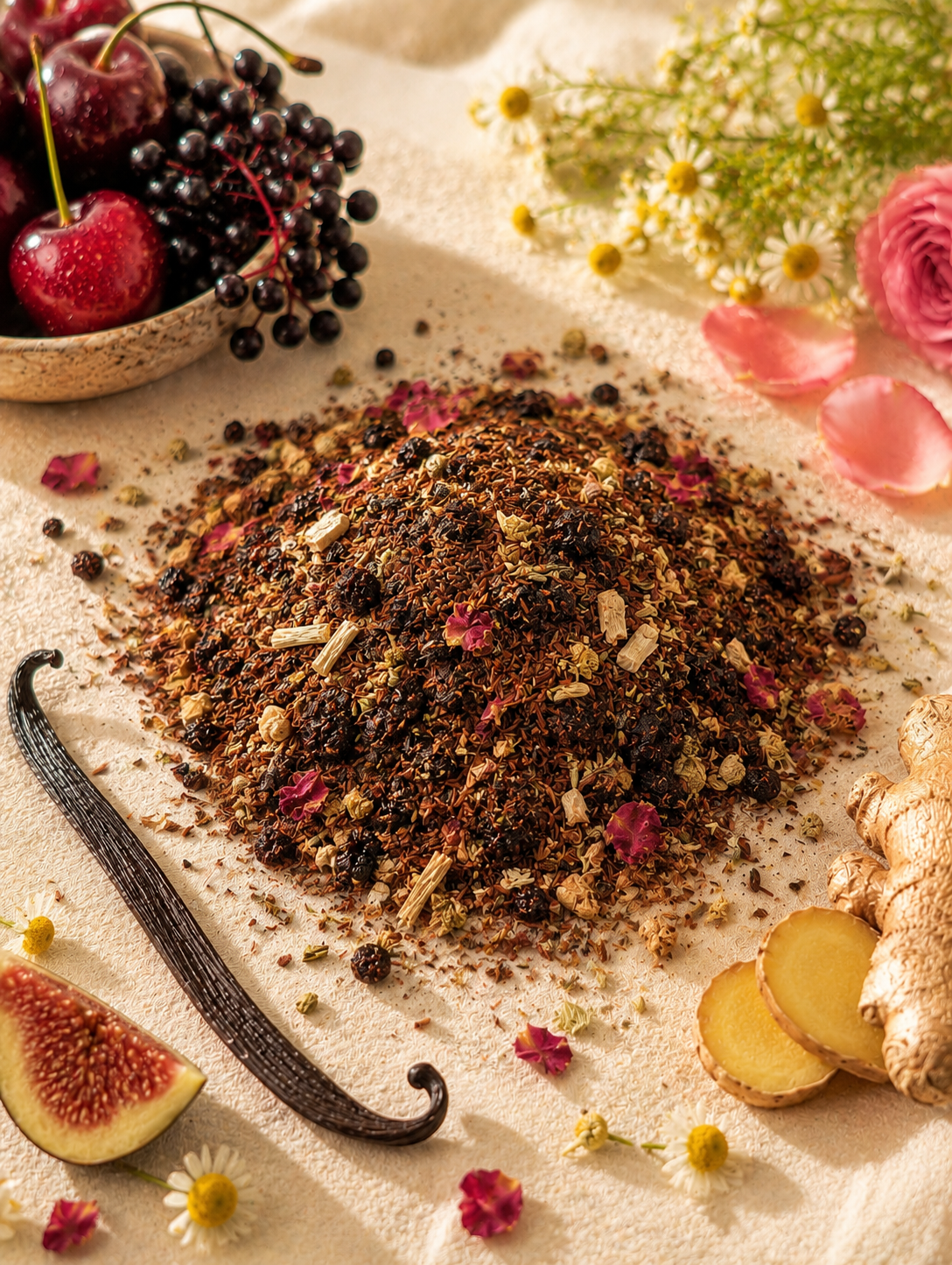 Our Comfort-Mulberry, Elderberry & Cherry (pain & inflammation support) - Chavamade