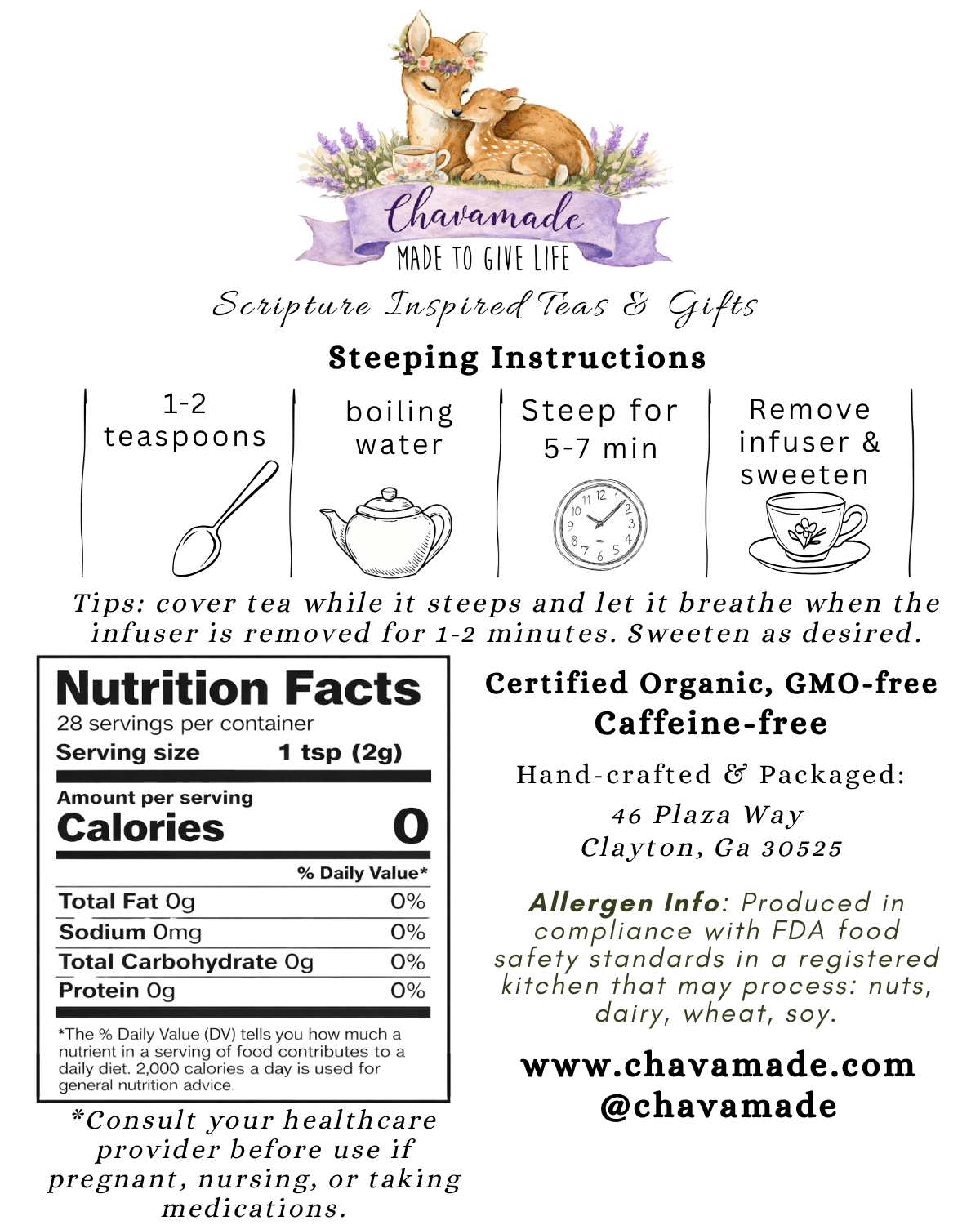 Our Comfort-Mulberry, Elderberry & Cherry (VIP) - Chavamade