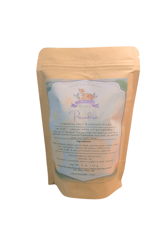 "Paradise" Tea Blend - Chavamade