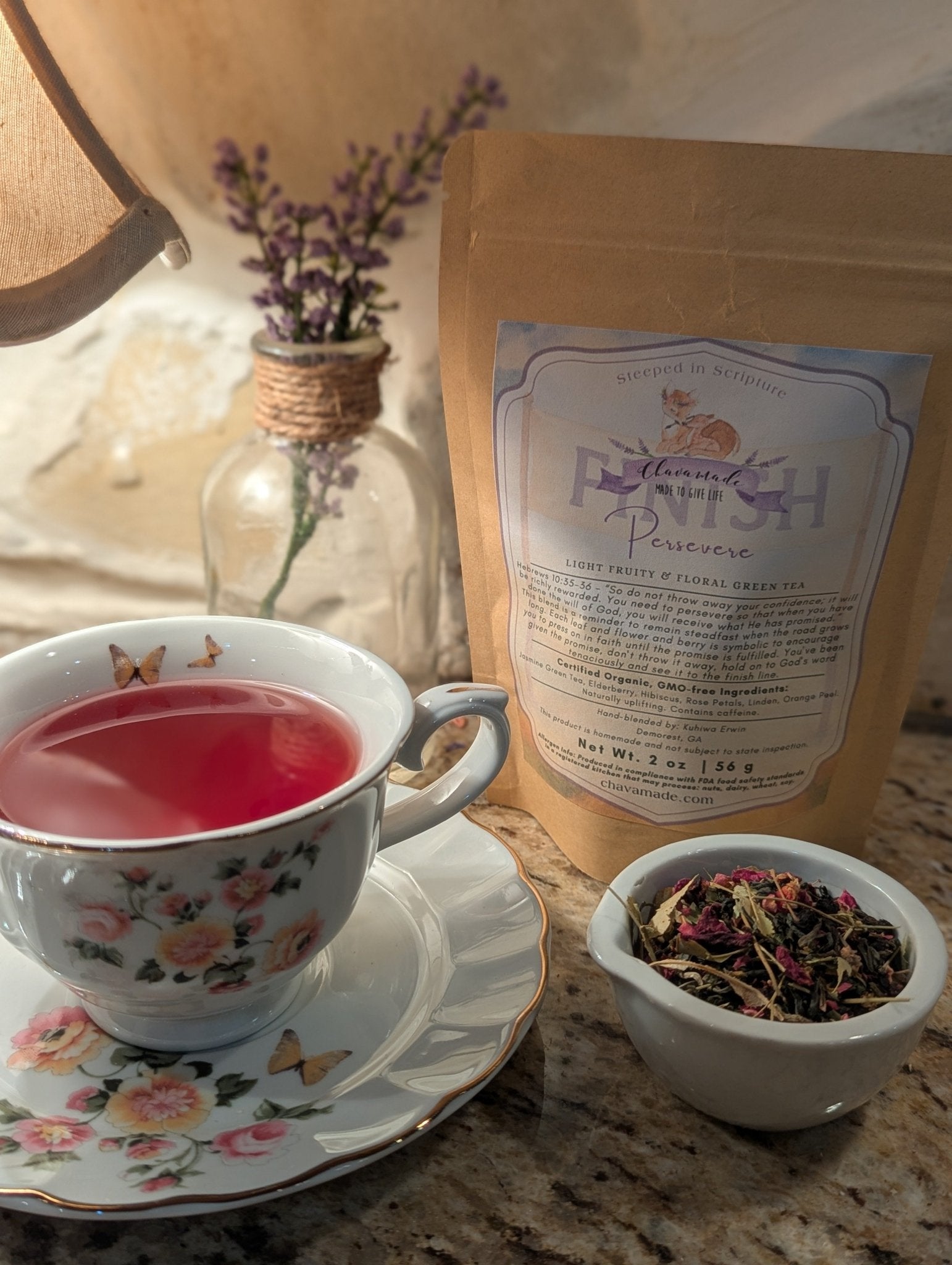 "Persevere" Tea Blend - Chavamade