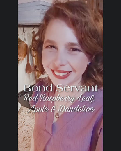 Bond Servant-Red Raspberry Leaf, Apple & Dandelion Tea (PCOS & hormone support)